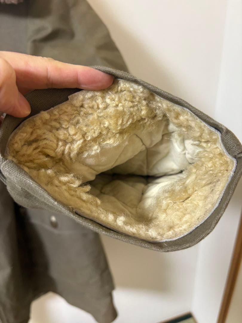 マ*ク様 40s スウェーデン軍 M1909 シープスキンコート ヴィンテージ