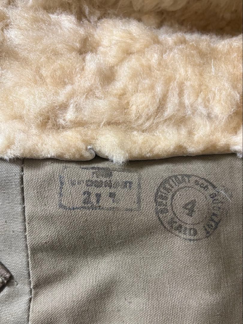 マ*ク様 40s スウェーデン軍 M1909 シープスキンコート ヴィンテージ