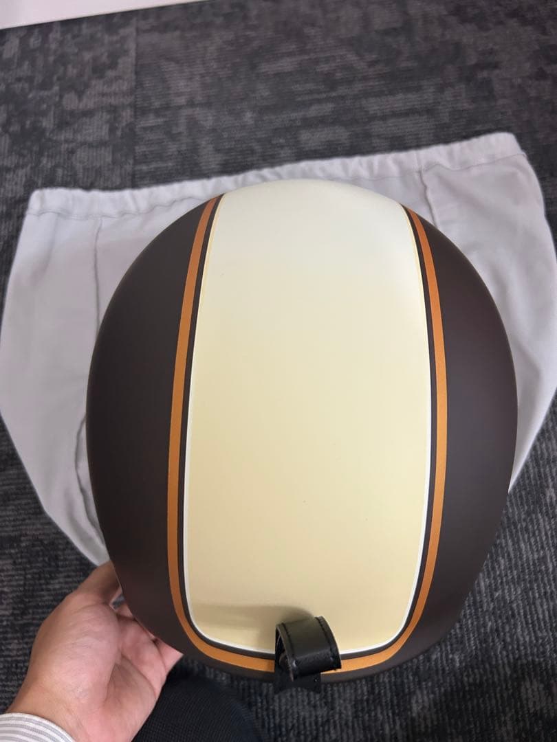 美品　SHOEI ジェットヘルメット j・o キャブレター ブラウン S