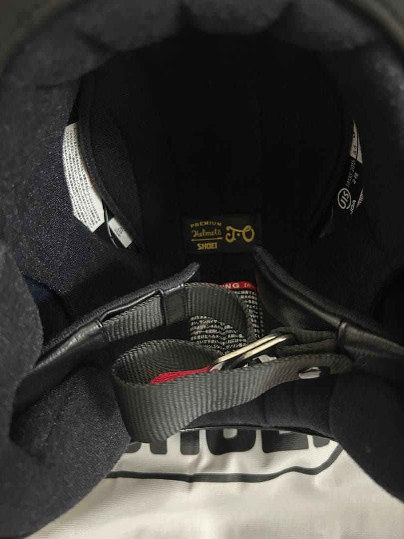 美品　SHOEI ジェットヘルメット j・o キャブレター ブラウン S