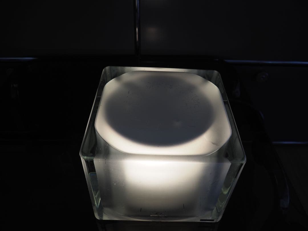 2000`s ポストモダン　ガラス　ランプ