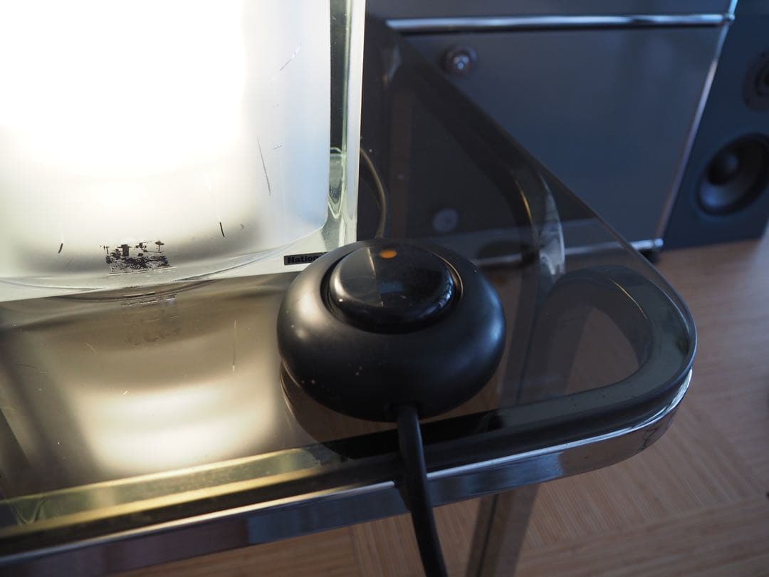 2000`s ポストモダン　ガラス　ランプ