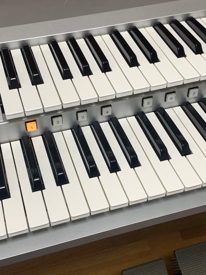 YAMAHA D-DECK DDK-7 中古品 本体＋ペダル鍵盤＋付属品