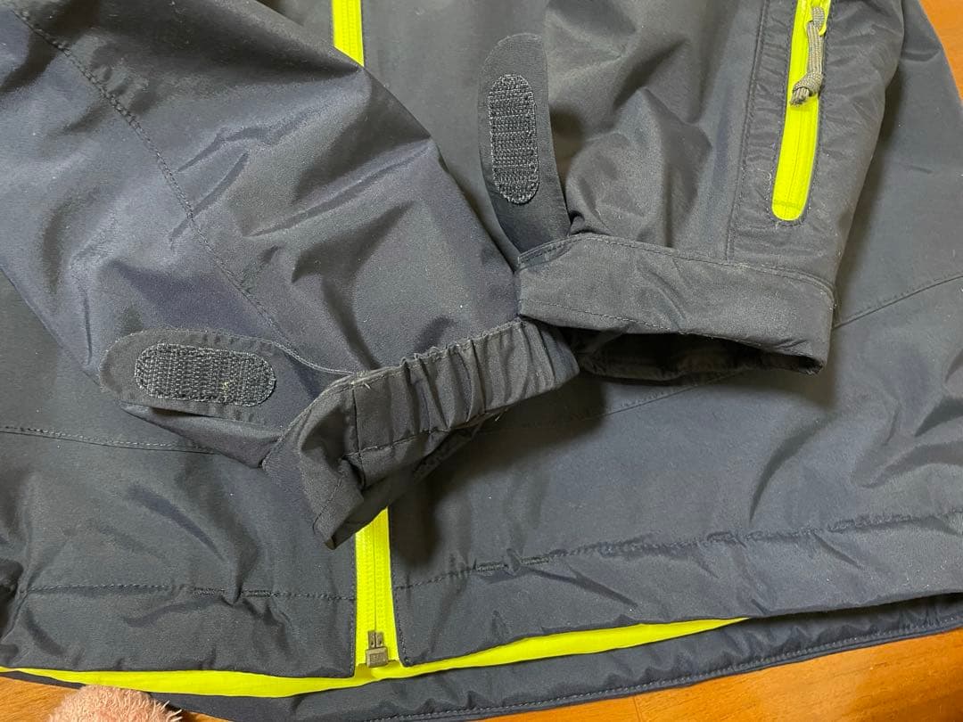 モンベル　パウダーステップジャケット/パンツ　160サイズ　ネイビー/イエロー