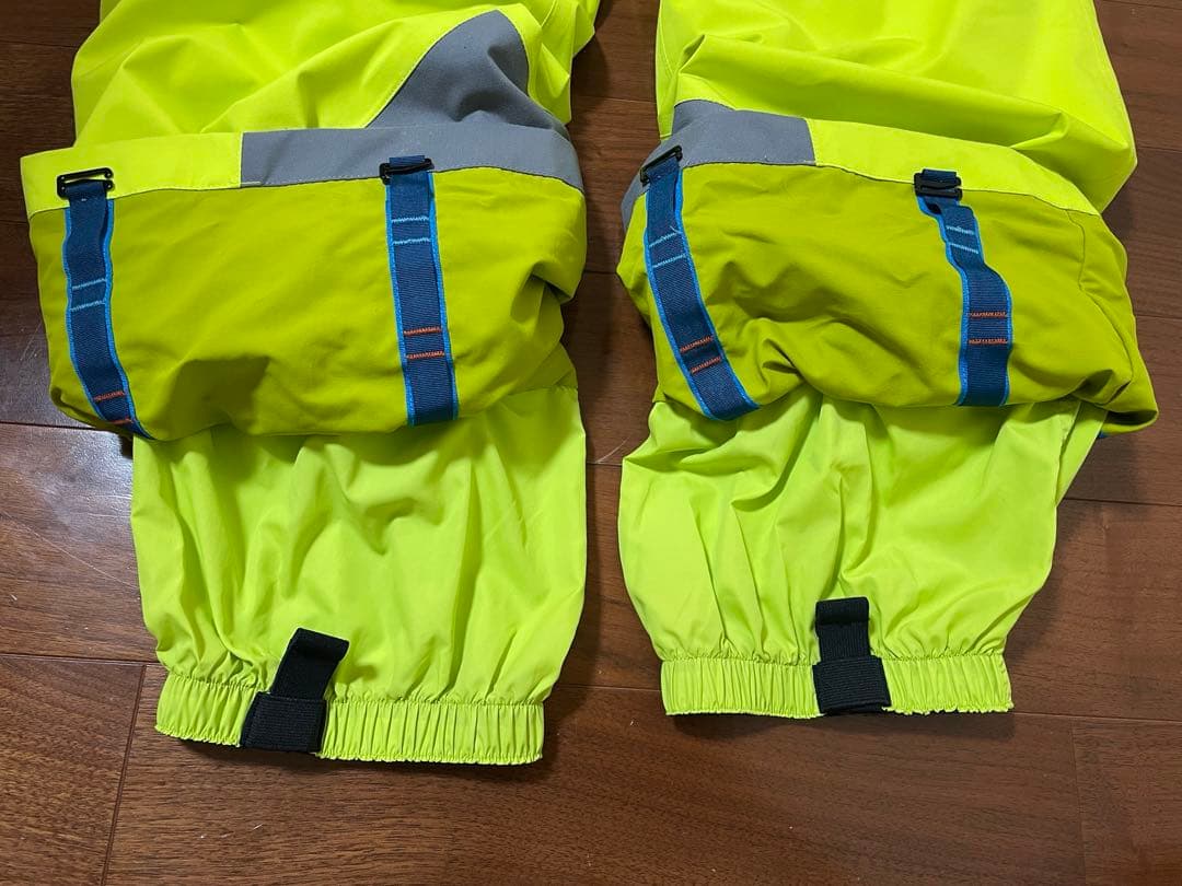 モンベル　パウダーステップジャケット/パンツ　160サイズ　ネイビー/イエロー