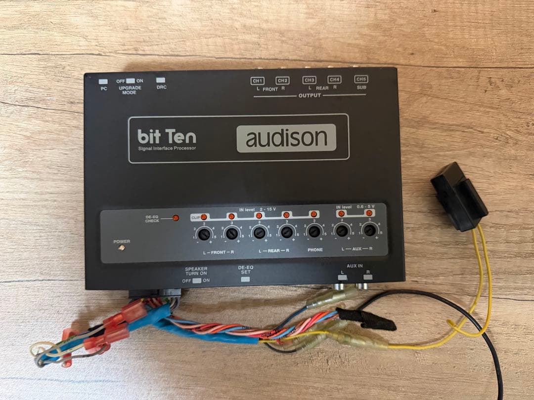 audison bit Ten 車載用 プリアンプ プロセッサー