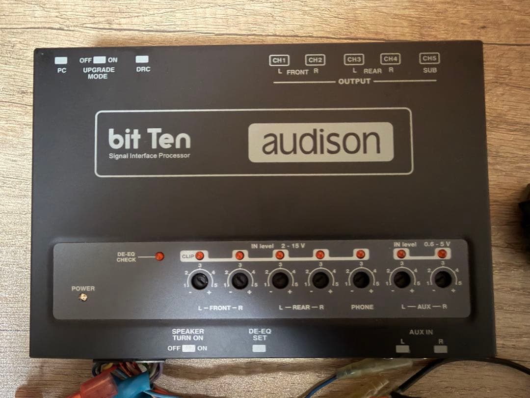 audison bit Ten 車載用 プリアンプ プロセッサー
