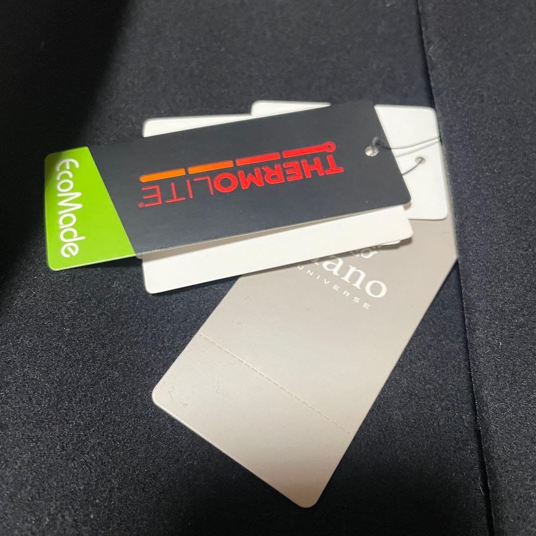 【Y☆M】ナノユニバース メルトンフードコート ブラック Sサイズ