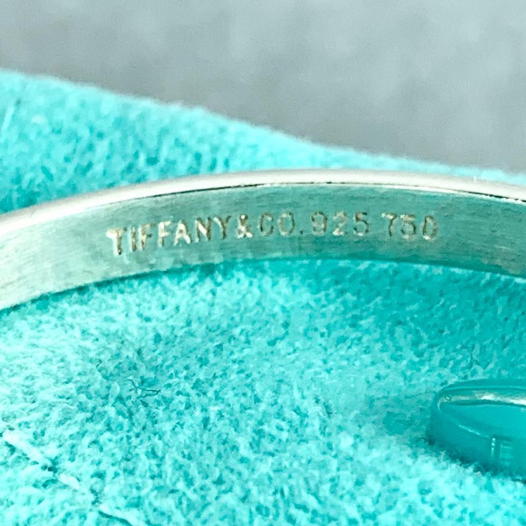 箱袋付き ティファニー フック&アイ バングル ゴールド ブレスレット WG1