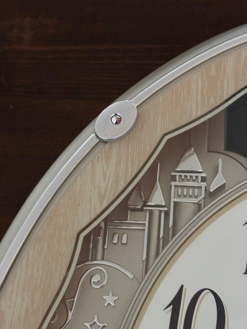 新品♡Small World電波時計 30曲メロディ付 報時付掛時計 リズム時計