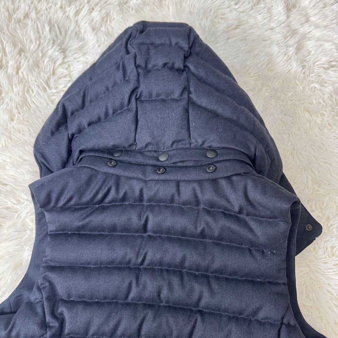 タトラス GIOCONDA ダウンベスト 2way 紺　ネイビー 03