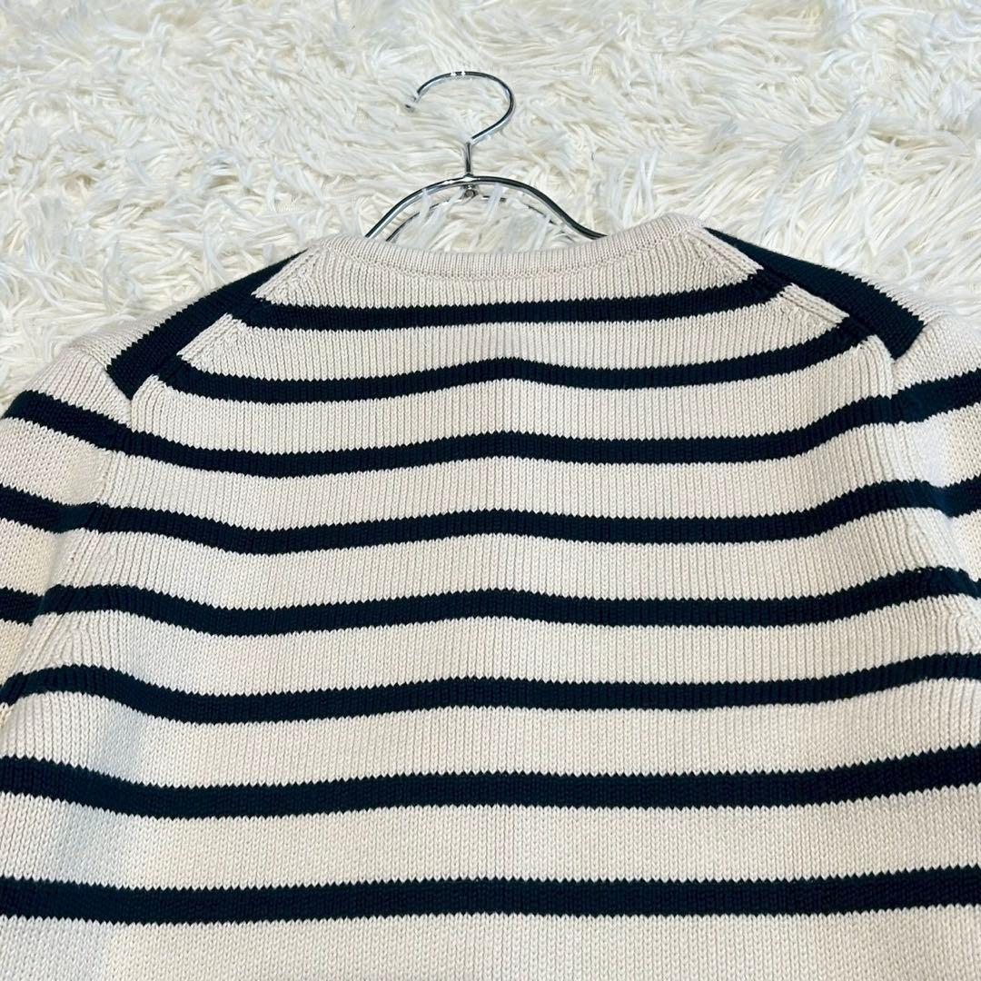 ✨未使用級✨ セオリー 2024年 ストライプジャケット 綿100% 洗える