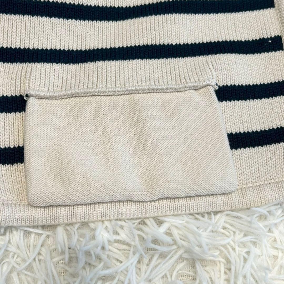 ✨未使用級✨ セオリー 2024年 ストライプジャケット 綿100% 洗える