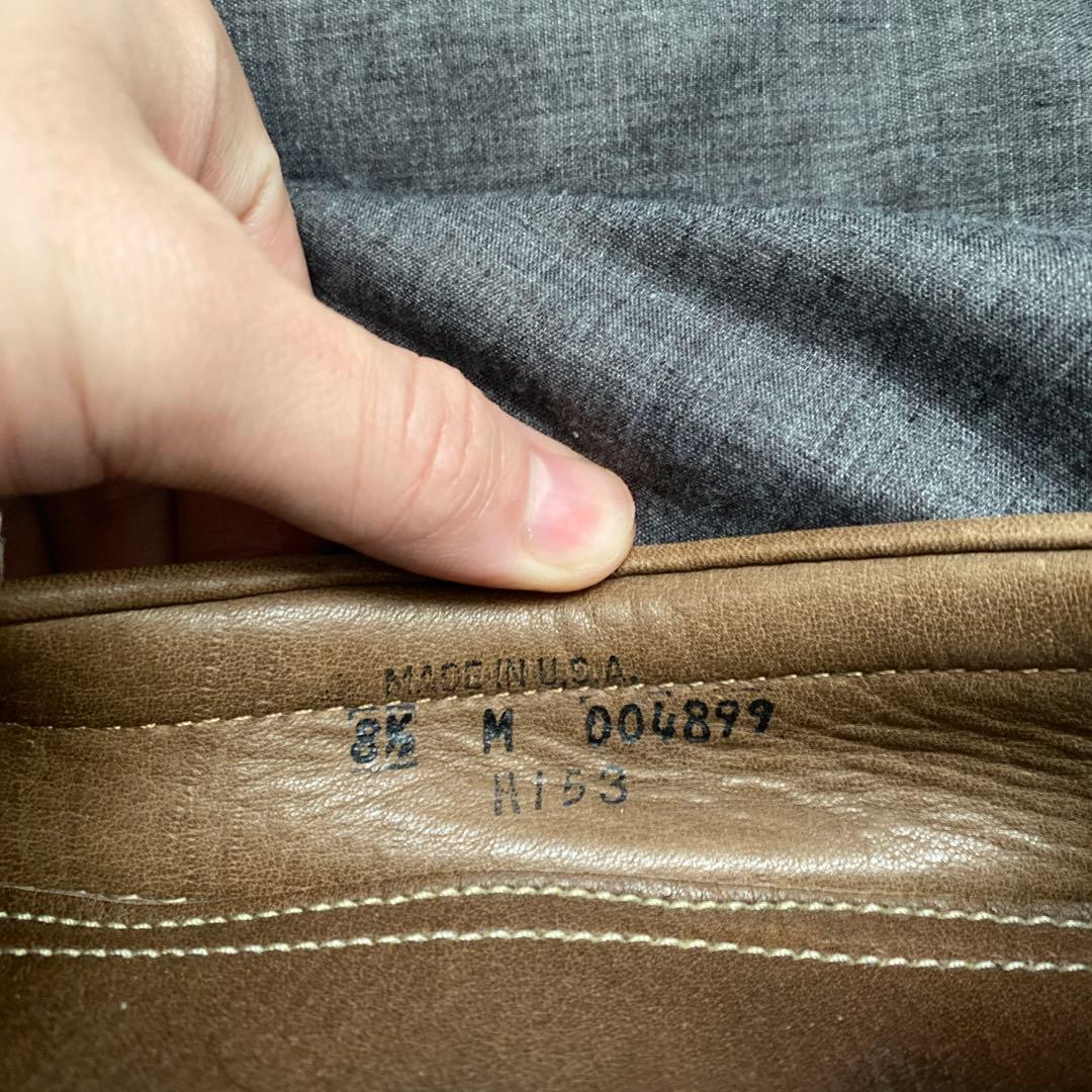 BEAMS×Aldenスエード モカシン　ベージュ