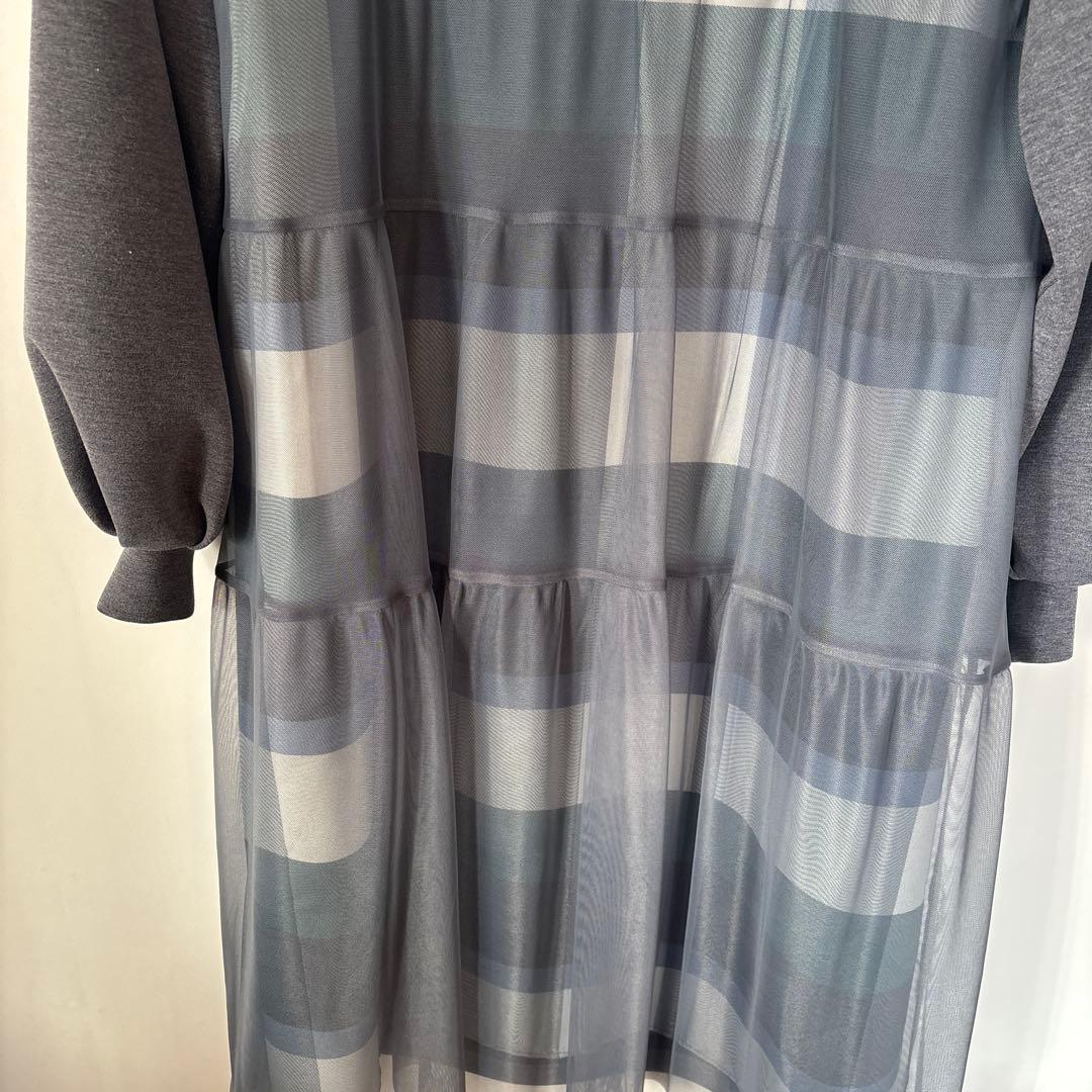 新品値下げ‼️BLUE LABEL CRESTBRIDGE切り替えワンピース36