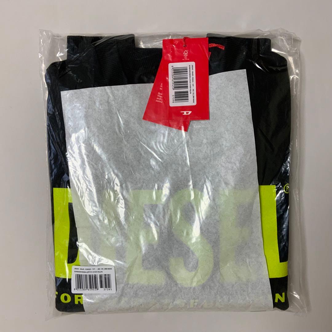 大人気のデザイン　DIESEL KIDS　ロゴスウェット　12Y　正規品