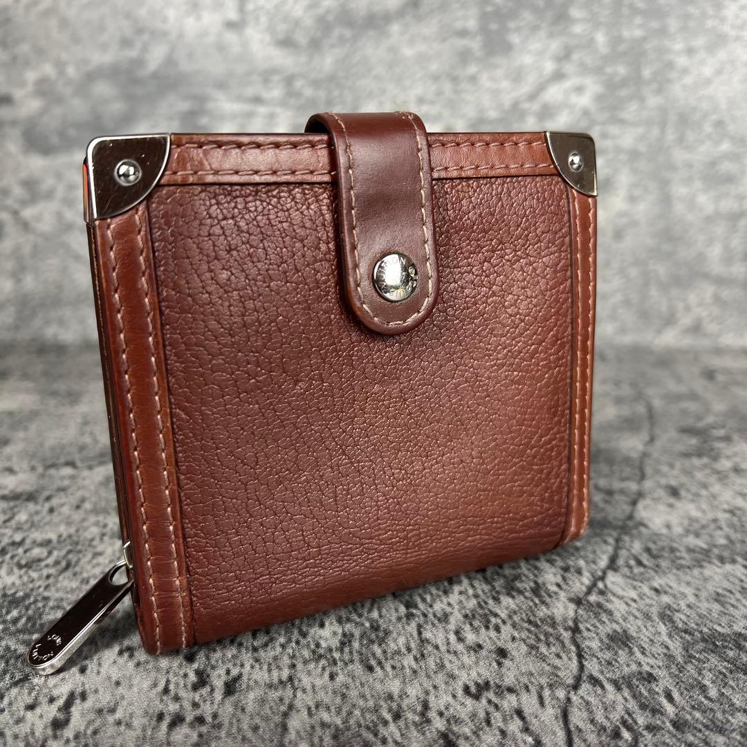LOUIS VUITTON Suhali 上質レザー 二つ折り財布