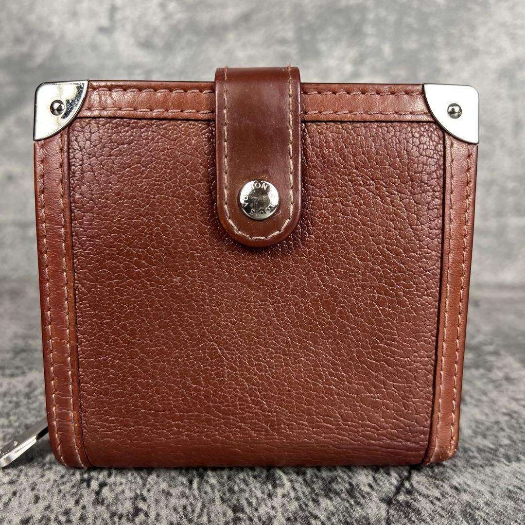 LOUIS VUITTON Suhali 上質レザー 二つ折り財布