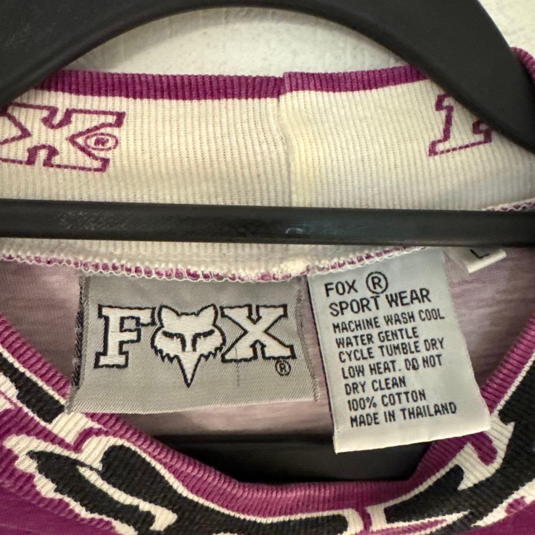 1995年製　fox racing / Yamaha print jersey
