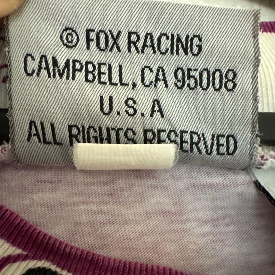 1995年製　fox racing / Yamaha print jersey