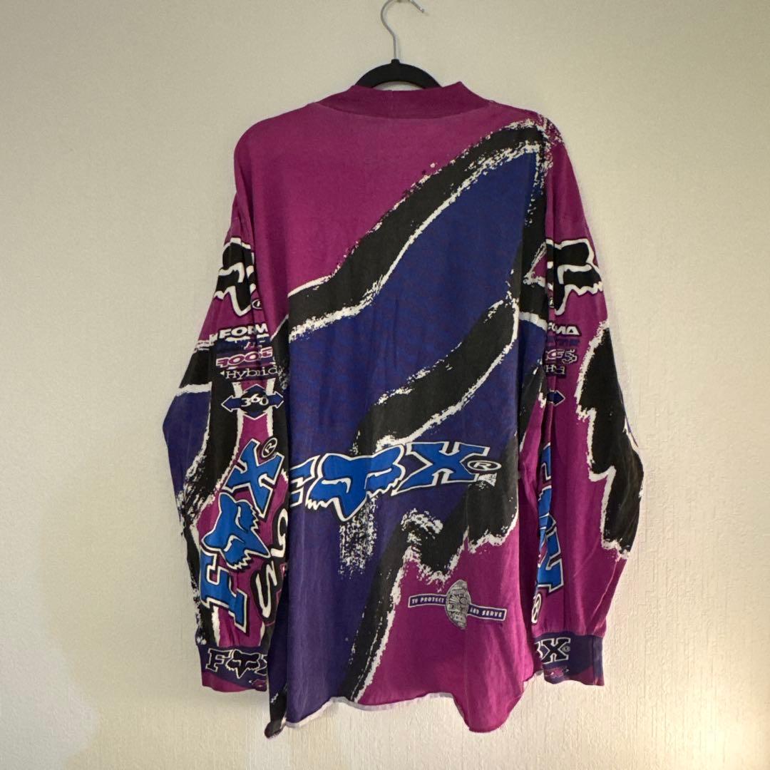 1995年製　fox racing / Yamaha print jersey