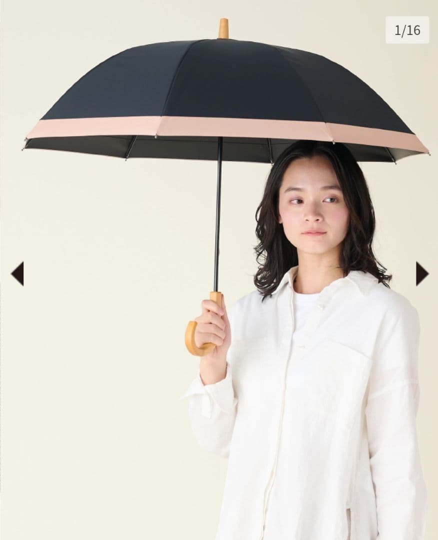 【新品未使用】サンバリア100　長傘　Sサイズ　コンビ