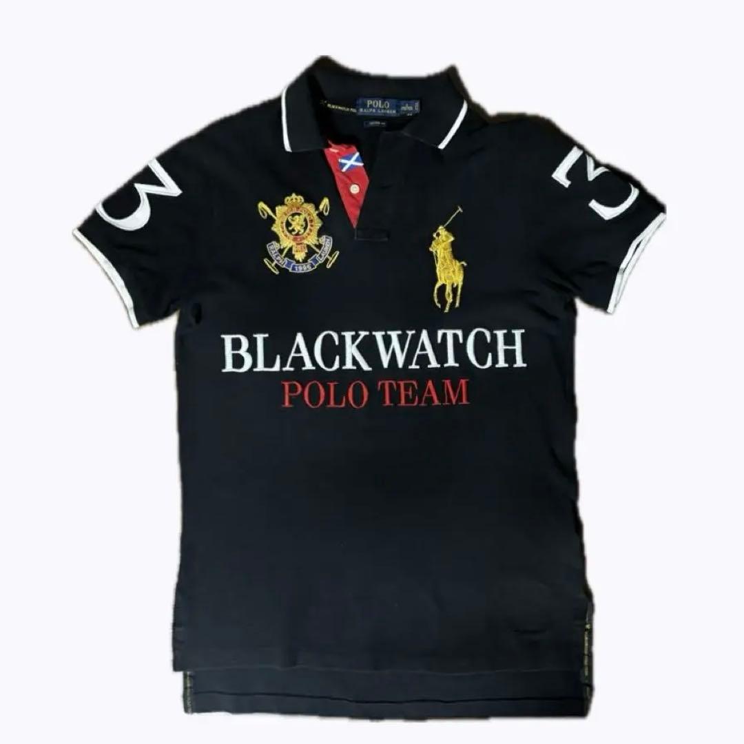 【激レア】 Polo Ralph Laurenビックポニー ポロシャツ 短丈 S