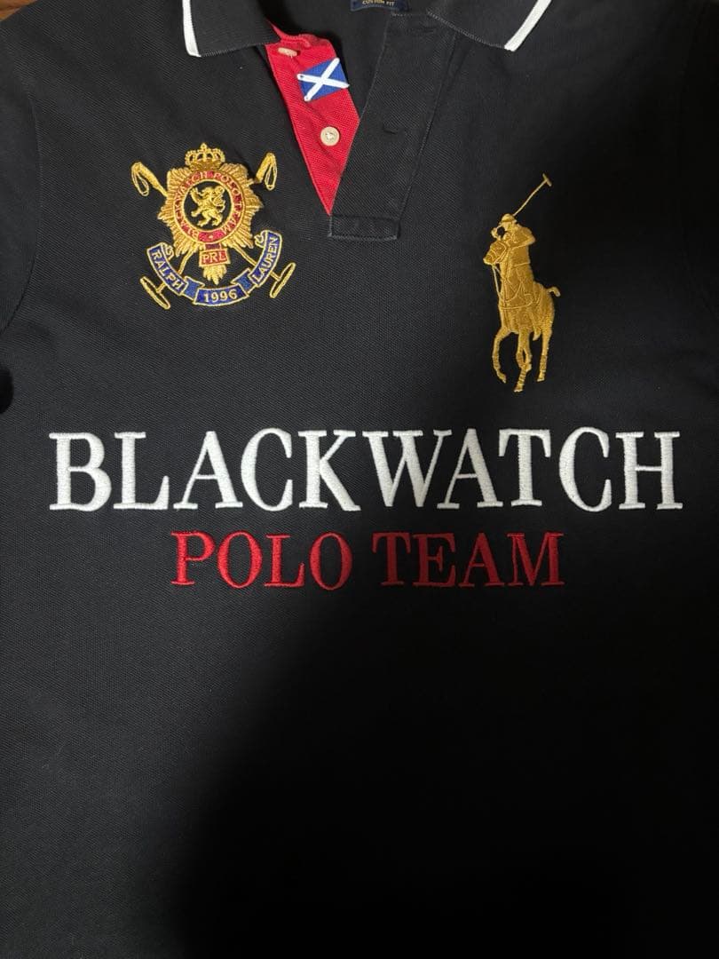 【激レア】 Polo Ralph Laurenビックポニー ポロシャツ 短丈 S