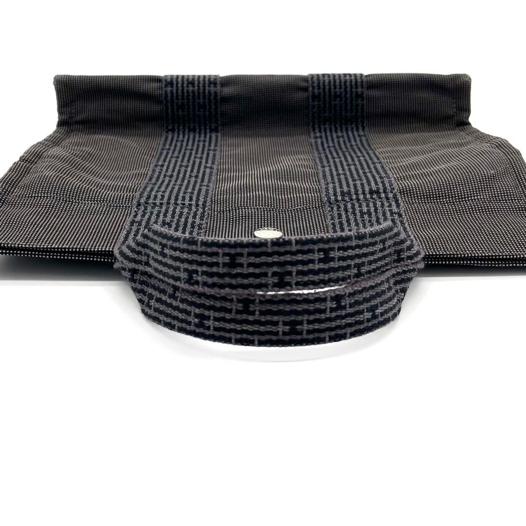 HERMES エルメス エールラインPM トート グレー 鍵2 カデナ