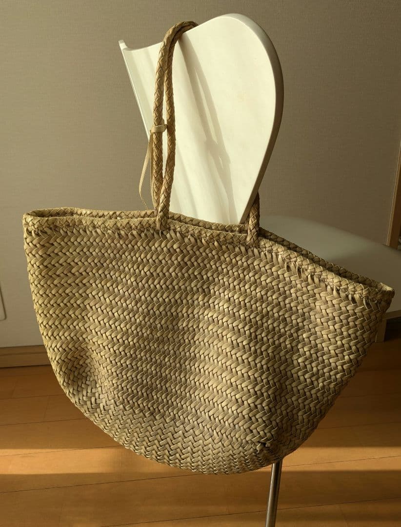 ヒューマンウーマン　レザーメッシュ　バッグ　Dragon