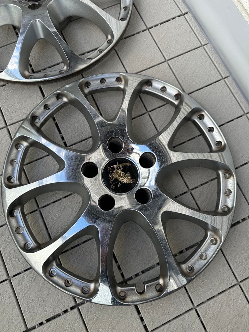 リバーサイドアルトシュタット18インチメッキディスクのみ