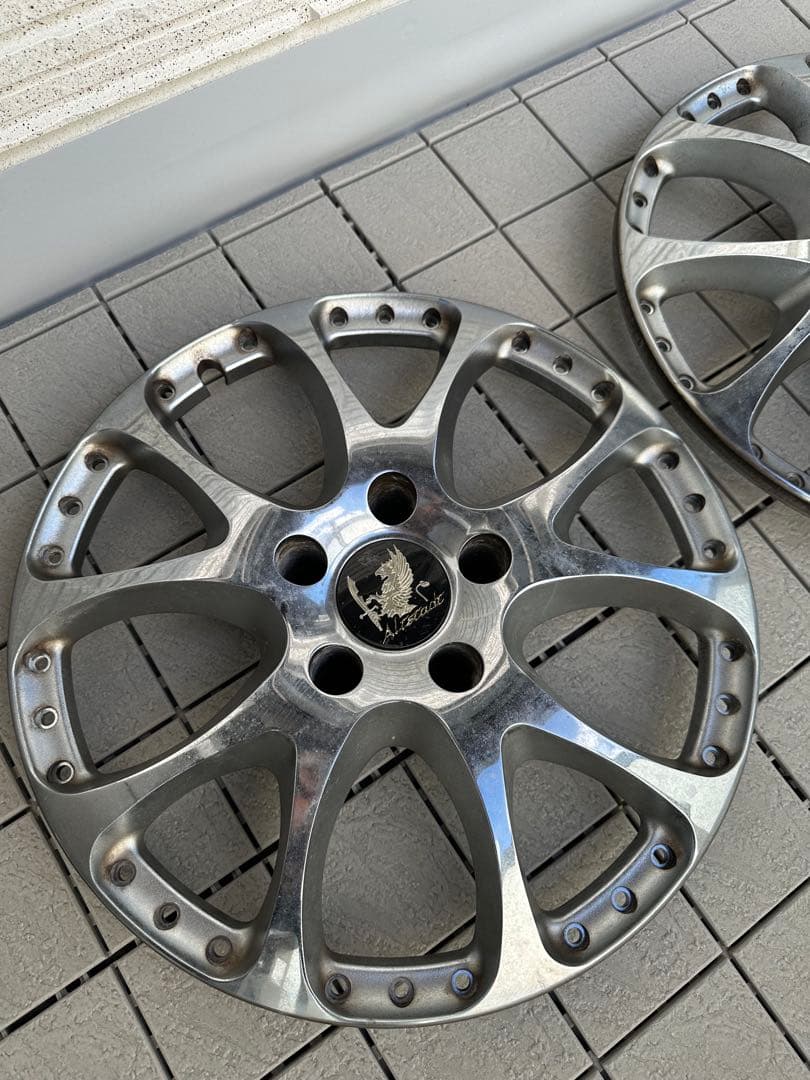 リバーサイドアルトシュタット18インチメッキディスクのみ