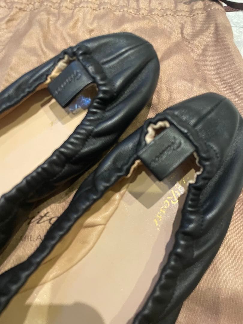 ジャンヴィトロッシフラットシューズバレーシューズIENAペリーコ セルジオロッシ