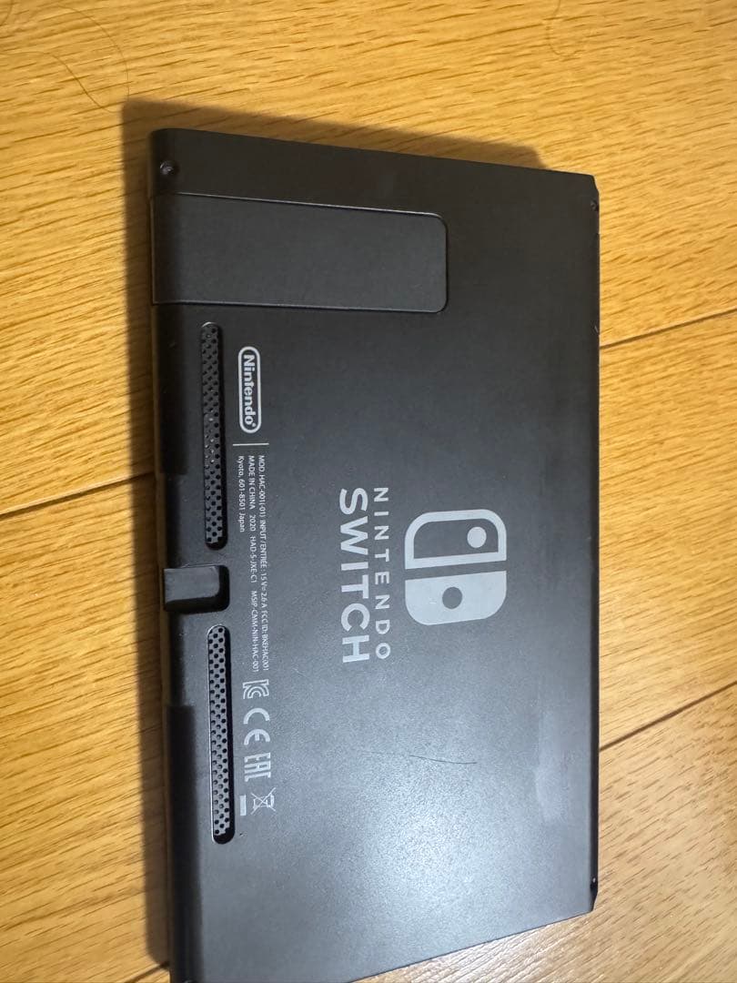 Nintendo Switch 本体 グレー ACアダプター付きジャンク品