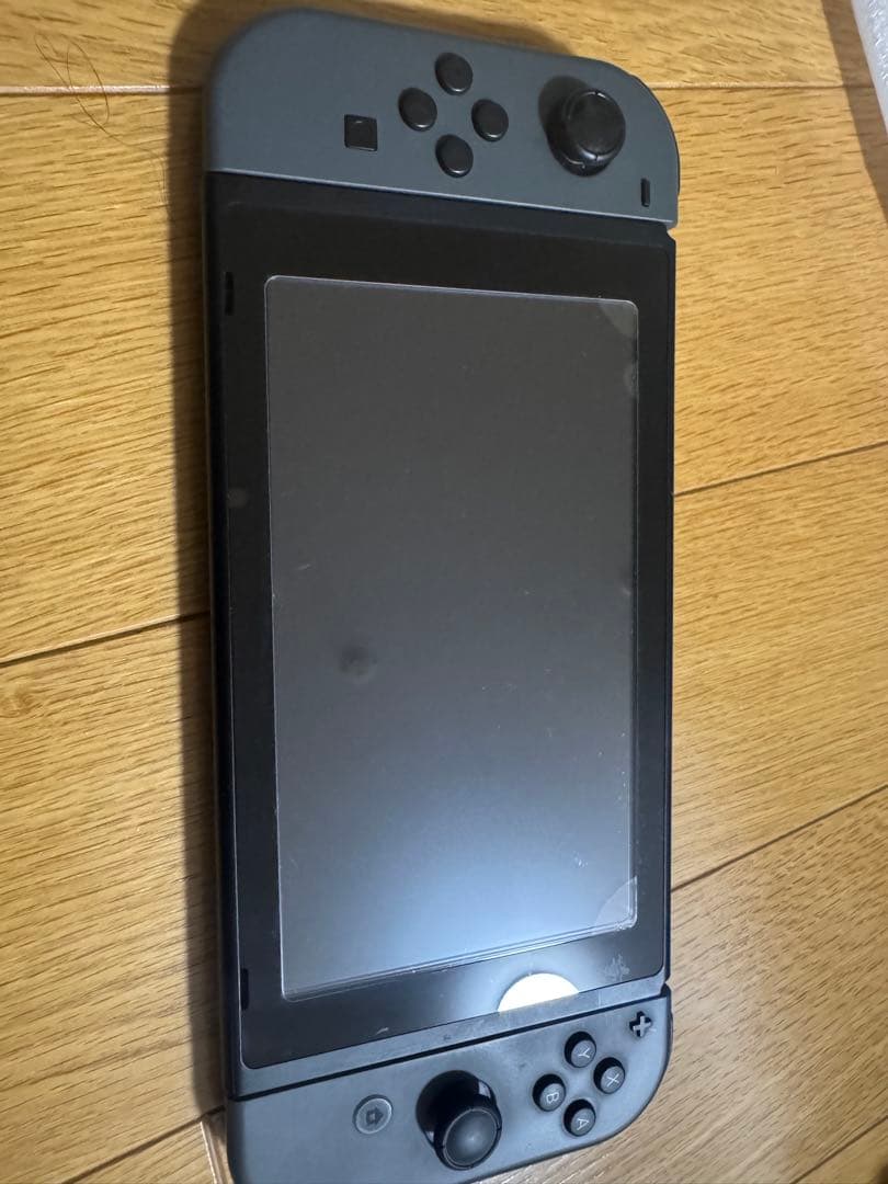 Nintendo Switch 本体 グレー ACアダプター付きジャンク品