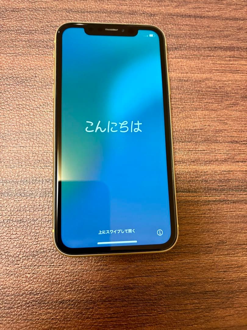 Apple iPhone XR 【バッテリー容量86%】イエロー、箱付き