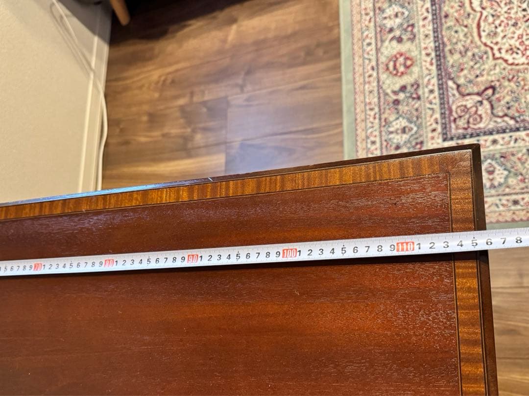 70B マホガニー　アンティーク　キャビネット