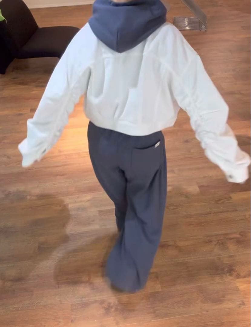 version of you クロップドデニムジャケット ホワイト