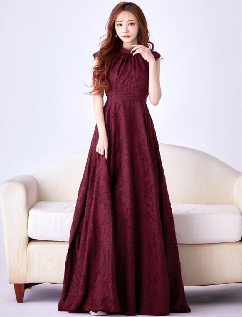 【CLEO CLOE/ クレオ クロエ】 フレアロングドレス