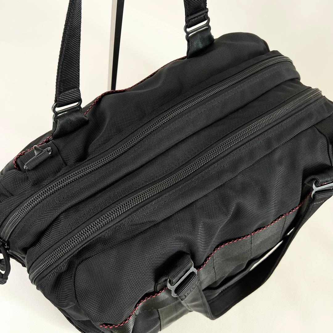 【2way】ブリーフィング デュアルダッフル ボストンバッグ ナイロン 旅行 黒