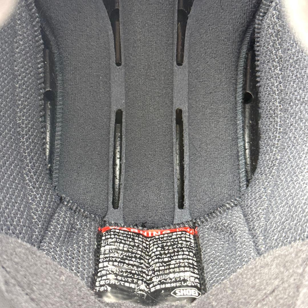 SHOEI Z-7 フルフェイスヘルメット 55cm S 純正チークパッド