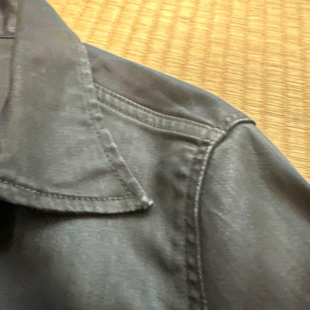 コーティングデニムジャケット archive系　lee LGB kmrii 黒