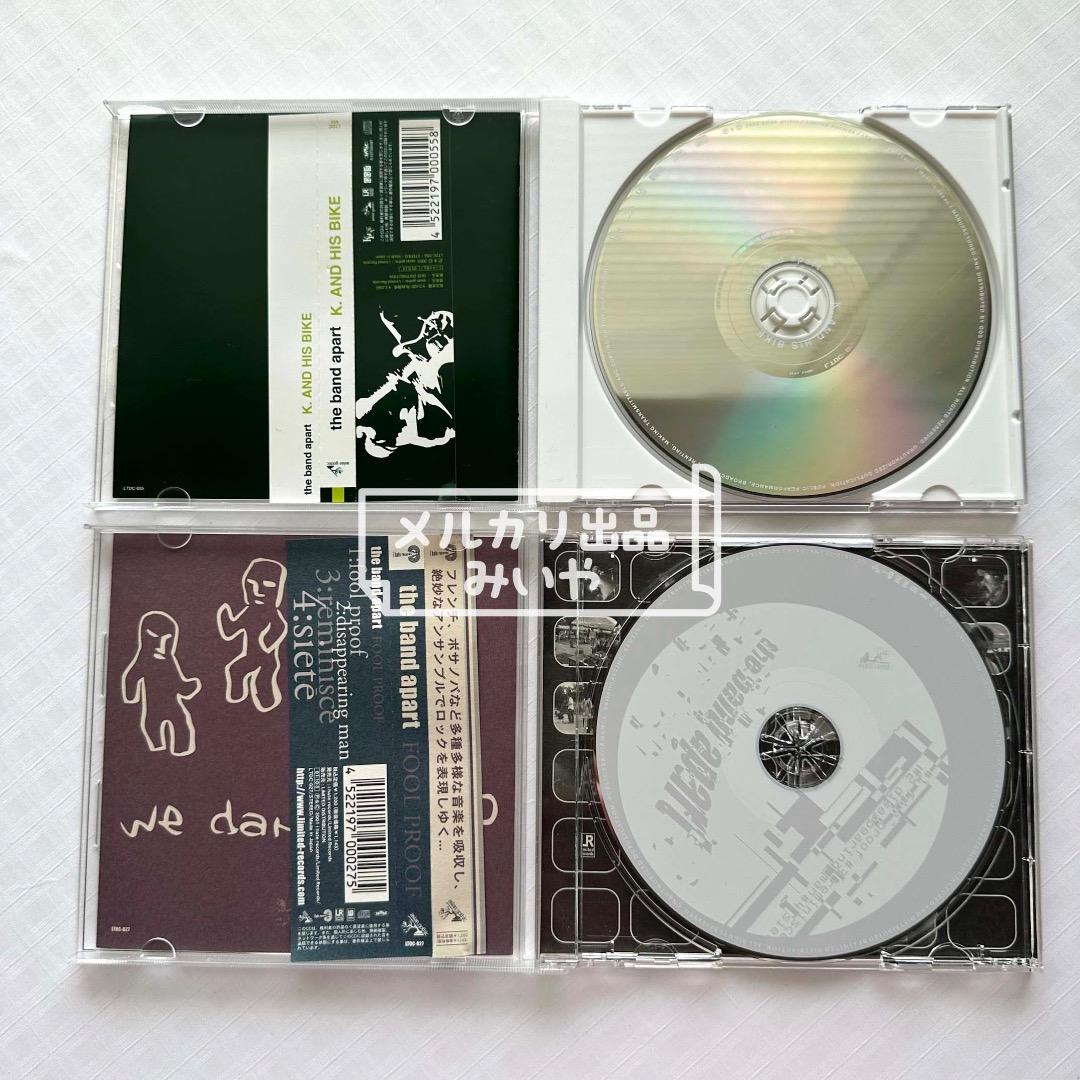 the band apart CD/DVD 8枚セット（未開封2枚あり）☆