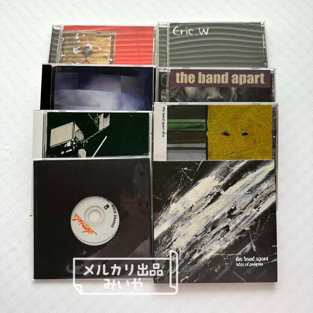the band apart CD/DVD 8枚セット（未開封2枚あり）☆