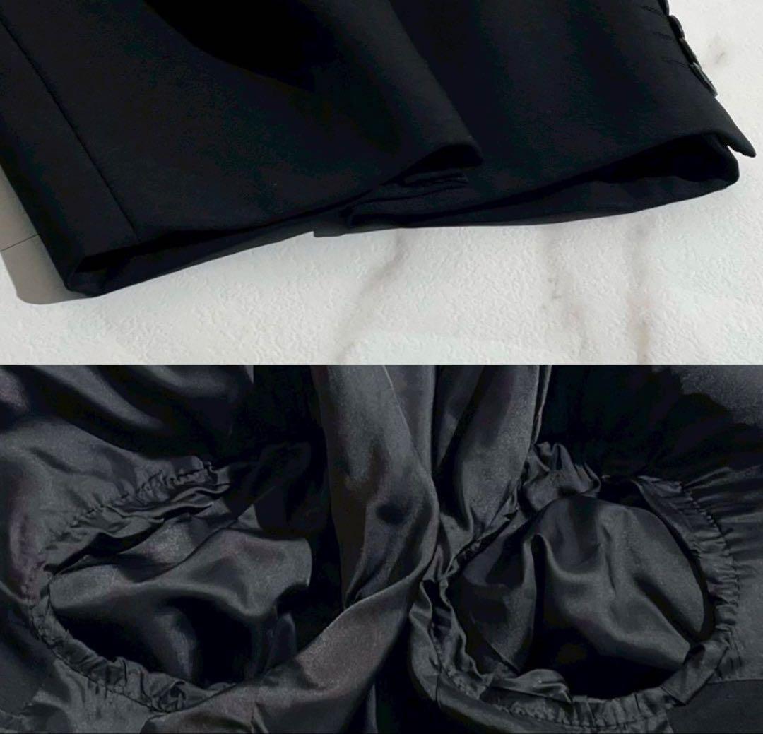 イヴサンローラン セットアップスーツ ダブル Lサイズ ブラック 90s