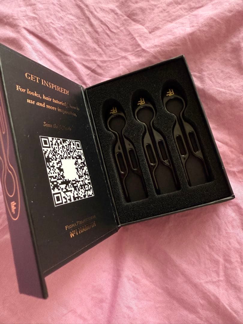 Fiona Franchimon N°1 Hairpin ブラウン3本セット