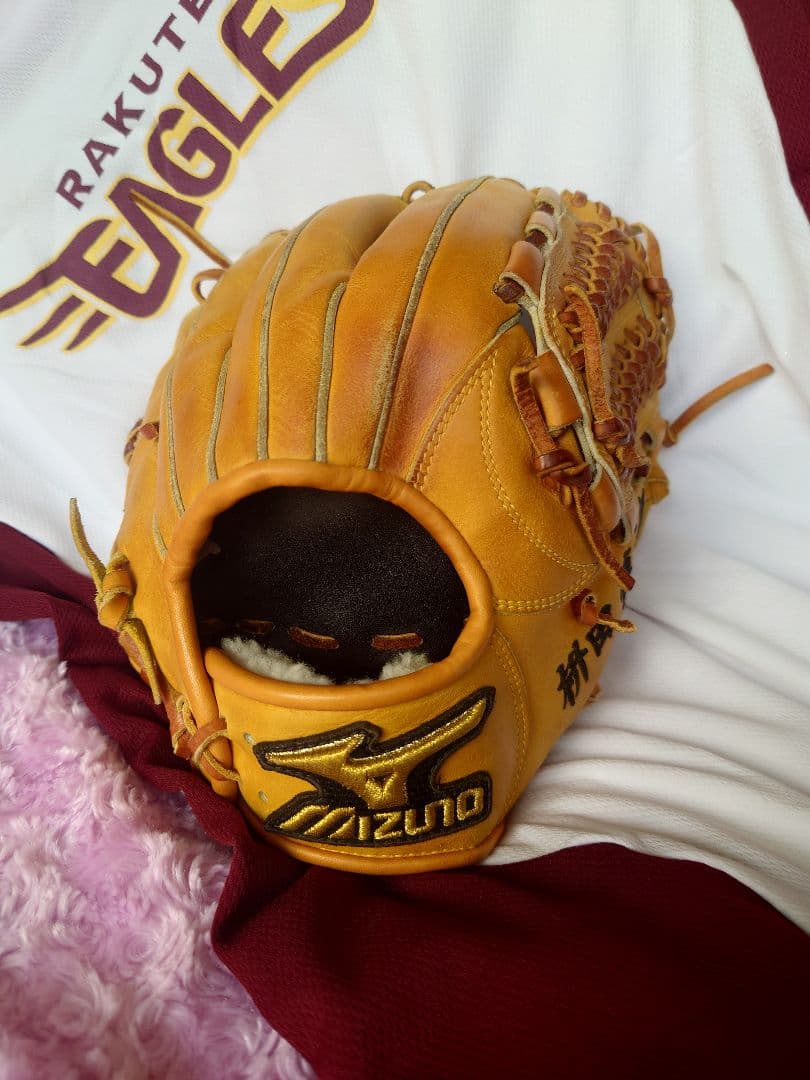 NPB 選手支給　硬式内野手グローブ
