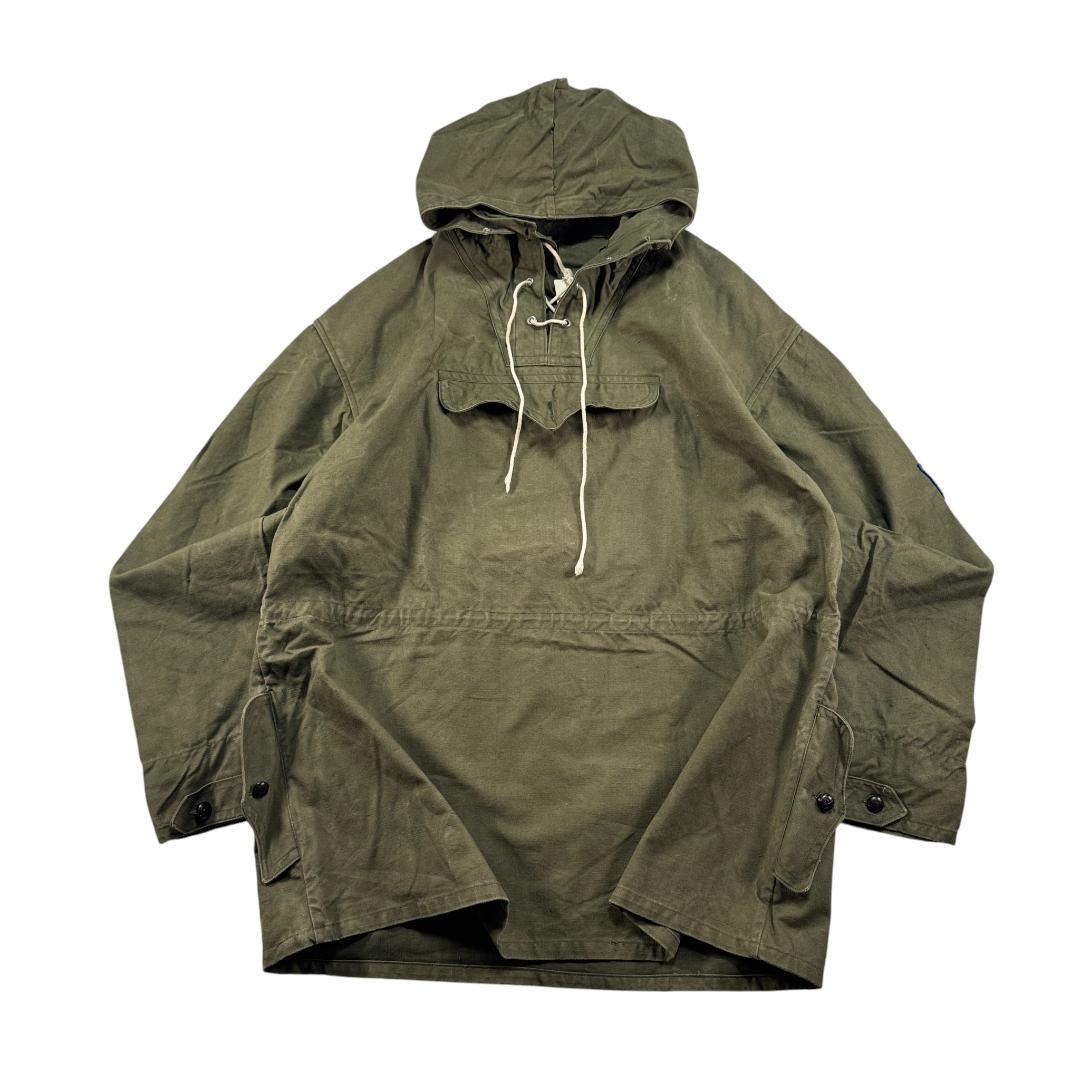 50s 60s ブルガリア軍 アノラックパーカー ミリタリースモック 山岳部隊