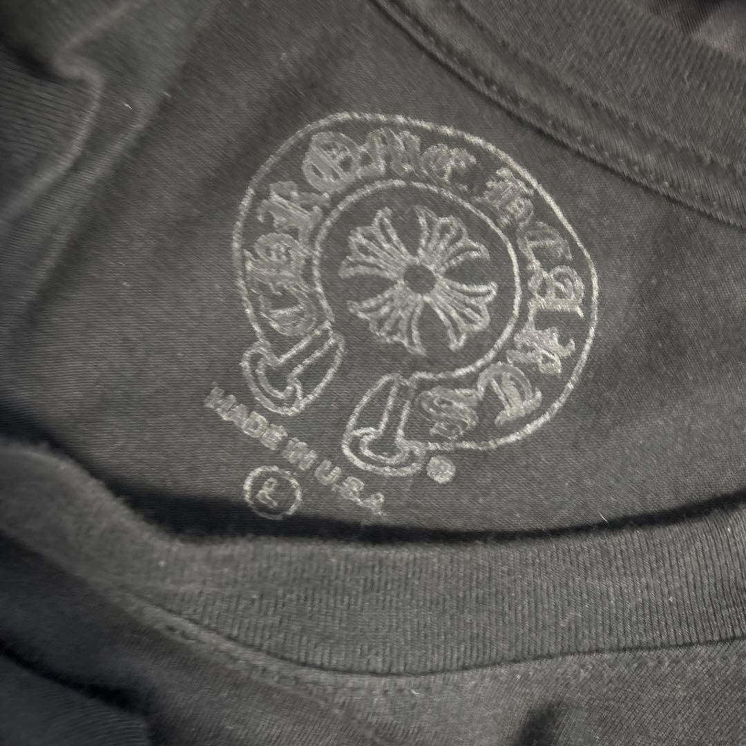 l*a様 早い者勝ち 確定本物 CHROME HEARTS ブラック ロンT M