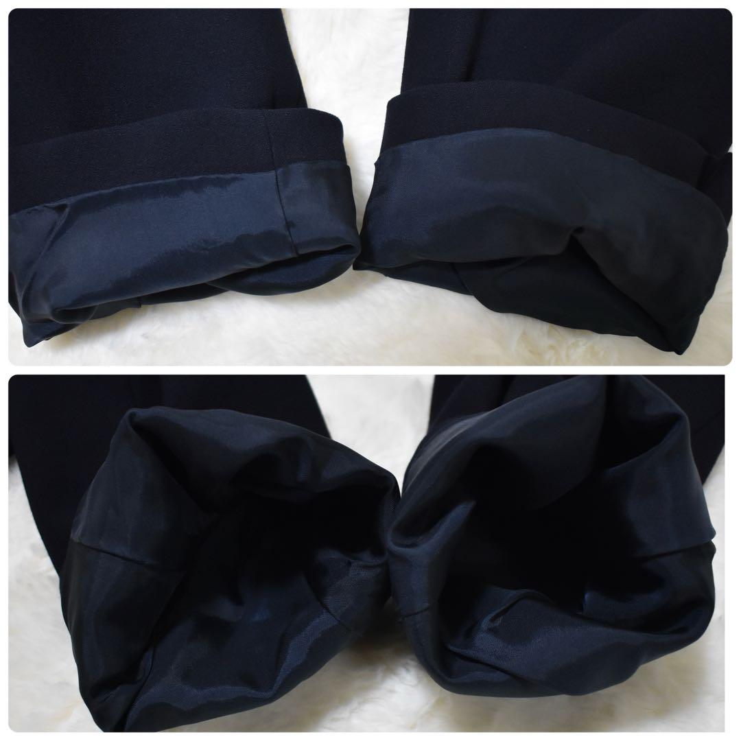 極美品✨アクアスキュータム ダブルテーラードジャケット ウール　着用1回　黒